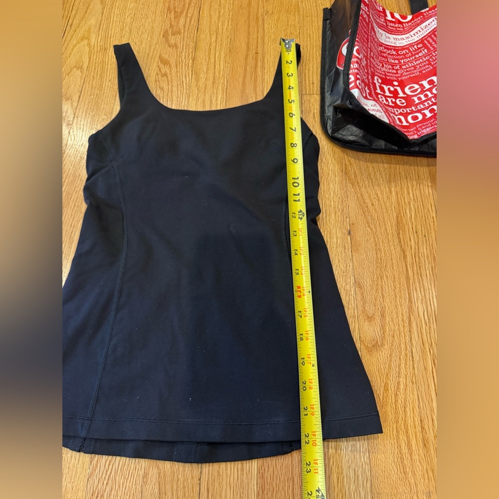 Lululemon Amala Tank Top - Black, Size 4 - Picture 2 of 10